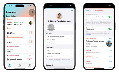 iPhoneの健康データ