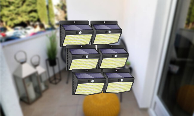 pack focos solares Peasur