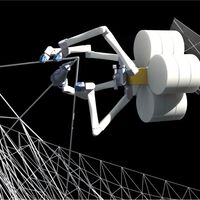 China apresenta sua inovação para as viagens espaciais: uma “aranha” que monta estruturas imprimindo em 3D 