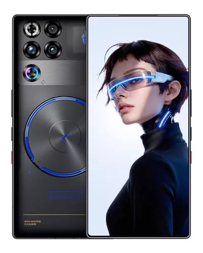 REDMAGIC 11S Pro 144Hz Móvil Gaming, Smartphone Android 5G, 16GB RAM+512GB ROM, Snapdragon 8 Elite Gen 5 Leading, 6.85", 1.5K AMOLED Pantalla, Teléfono Gaming, 50MP Cámara, 80W Cargador Transparent