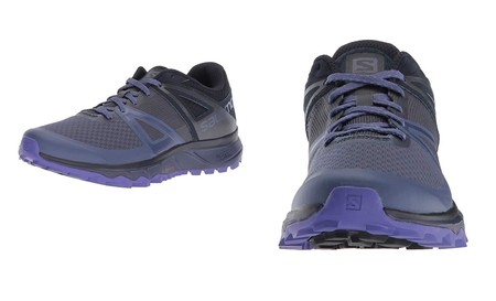 Por 39,95 euros podemos hacernos con estas zapatillas para mujer Salomon Trailster W en Amazon