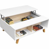 En Amazon tenemos esta mesa de centro elevable con almacenaje extra desde 68 euros y envío gratis 