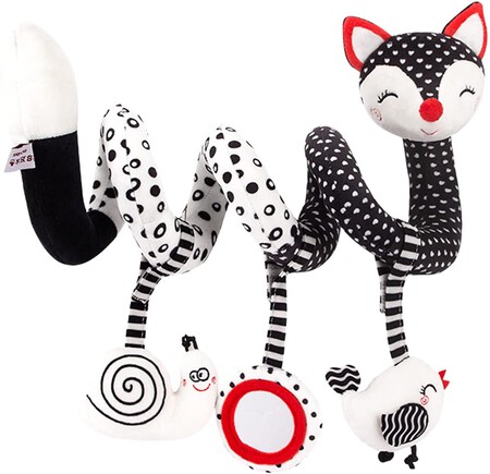 peluche blanco y negro