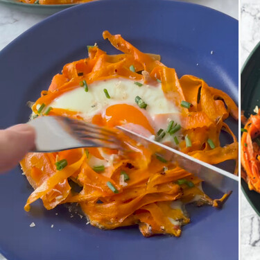 ¿Tienes huevos y zanahoria? Prepara esta cena proteica en menos de 10 minutos