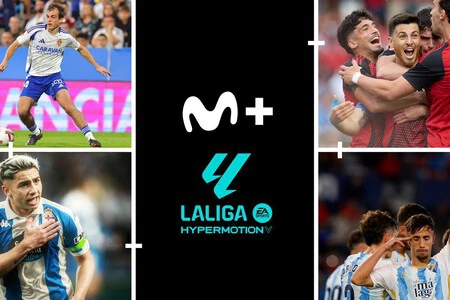 LaLiga hypermotion gratis con Movistar