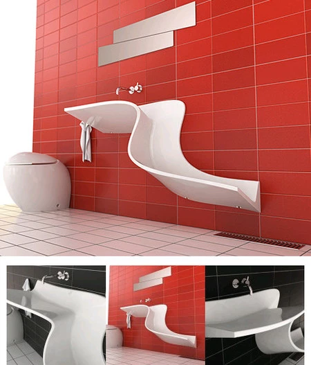 Abisko, un lavabo de diseño