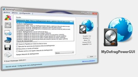 MyDefragPowerGUI un potente desfragmentador portable