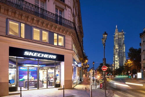 Skechers Paris Rue De Rivoli Store Exterior