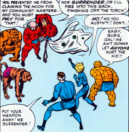 Fantasma Rojo Marvel Comics 4 Fantasticos