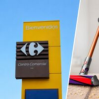Carrefour tiene este viernes el aspirador sin cables Dyson V10 a mitad de precio ideal para limpiar los rincones imposibles  