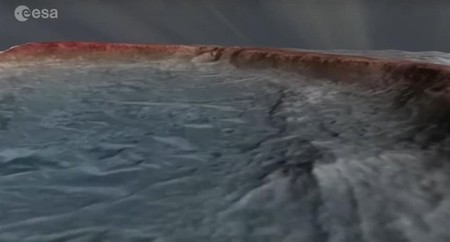 Sobrevuela en este vídeo en 3D la zona de aterrizaje del rover Rosalind Franklin en Marte