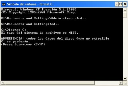 El desgaste del sistema operativo