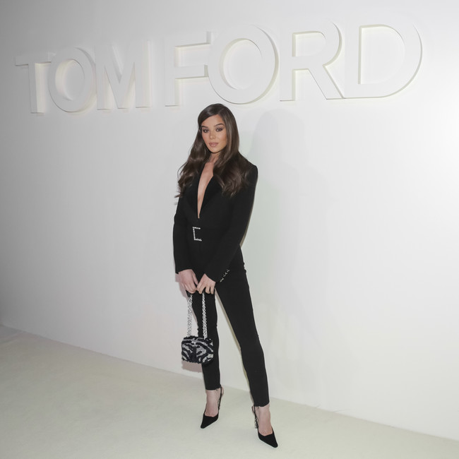 tom ford desfile ss 2019 frontrow Hailee Steinfeld
