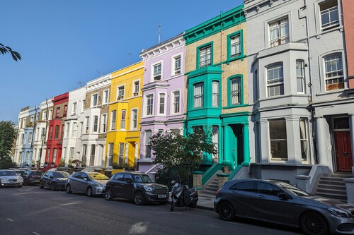 notting hill turismo masivo casas colores