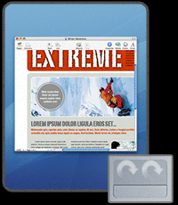 iScroll2: Navegación ampliada en el trackpad para los PowerBooks y los iBooks anteriores al 2005