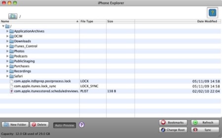 iPhone Explorer: almacena archivos en tu iPhone sin necesidad de jailbreak