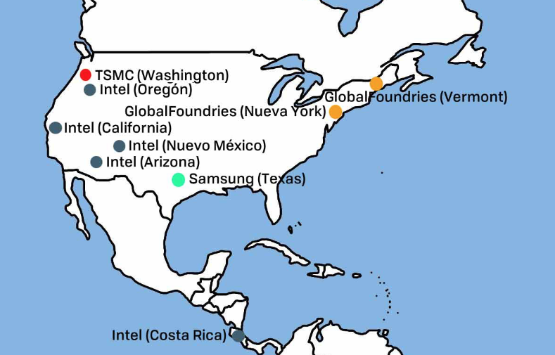 Una industria en manos de TSMC y las fábricas asiáticas: el mapa de la ...
