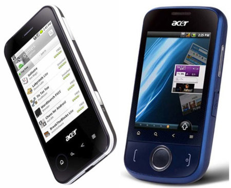 Acer beTouch E400 y E110, nueva apuesta de Acer con Android