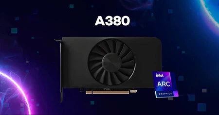 Intel lanza su primera tarjeta gráfica dedicada Arc para PCs de sobremesa: así es la Intel Arc A380