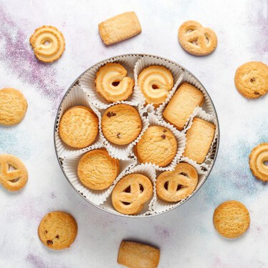 Galletas danesas de lata azul con 6 ingredientes: cómo hacer en casa las clásicas de la infancia