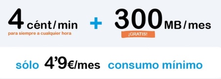 Happy Móvil se atreve con una tarifa con 300 Mb gratis a cambio de 4.9 euros de consumo mínimo