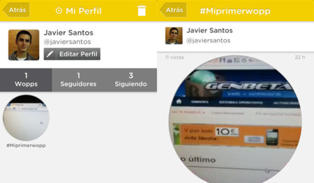 Wopp, llega el Vine español con vídeos de 21 segundos de duración