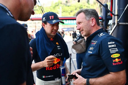 Horner Perez Monaco F1 2023