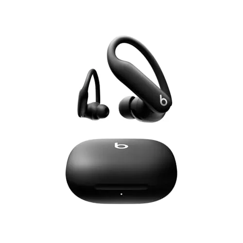 Beats Powerbeats Pro 2 Auriculares Bluetooth inalámbricos- Cancelación Activa del Ruido, clasificación IPX4, hasta 45H con Estuche de Carga, Funciona con Apple y Android - Negro Azabache