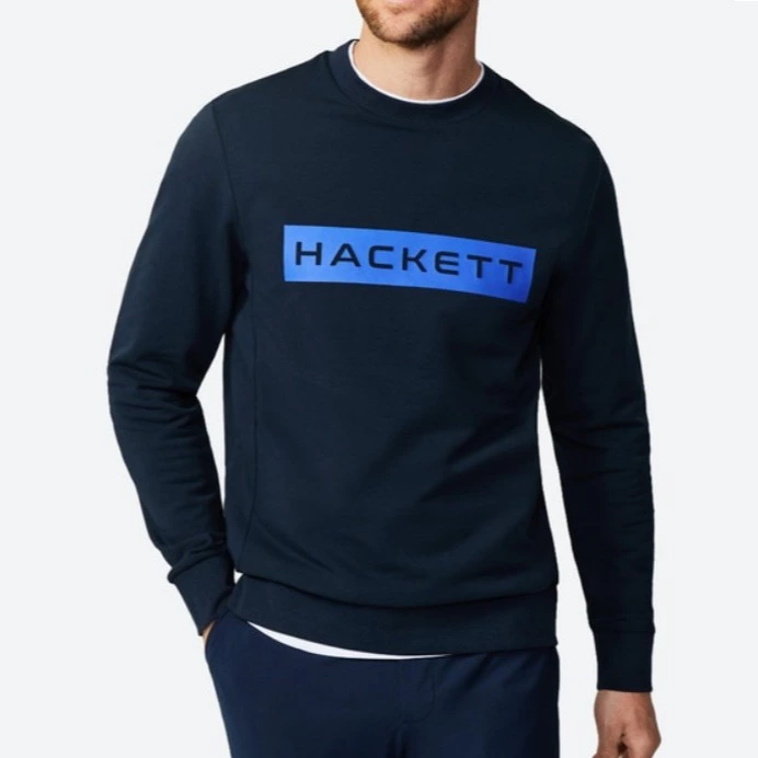 Hackett London Sudadera de hombre Hackett Sport con logo estampado