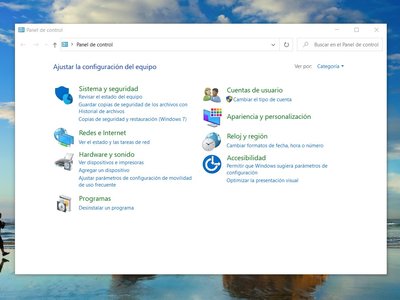 Del Panel de control a la Configuración de Windows 10: Microsoft ha dado un paso más en su eterna transición