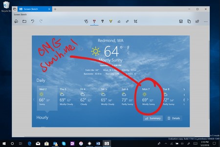 La última vista previa de Windows 10 mejora las capturas de pantalla, extiende Sets, incluye más Fluent Design y otras novedades