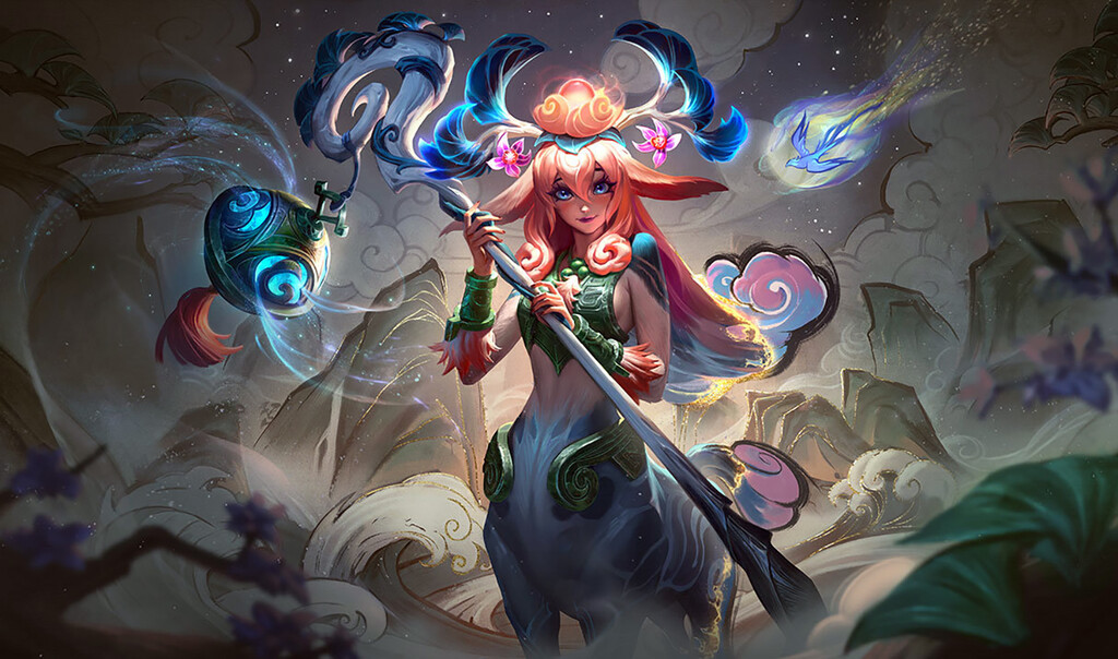 Todos miraban a los guerreros más duros… pero fue una cervatilla la que los dejó dormidos sobre la Grieta del Invocador en League of Legends 