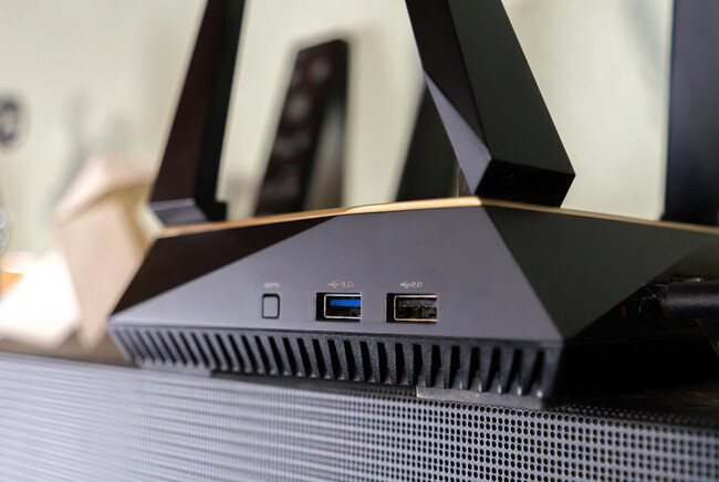 Router Puertos Color