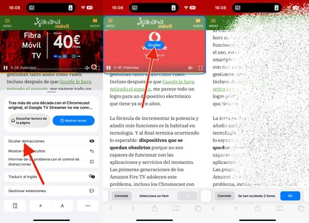 Eliminar Anuncios Safari Iphone