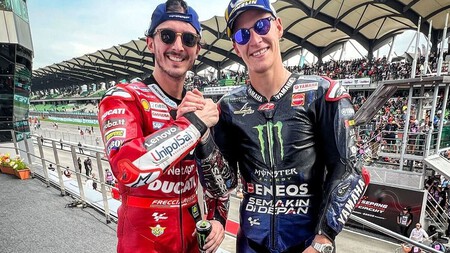 Quartararo Bagnaia Malasia Motogp 2022