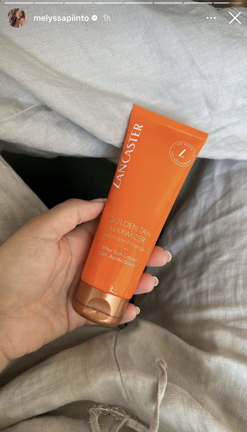Fichamos el after sun favorito de Melyssa Pinto que también alarga el