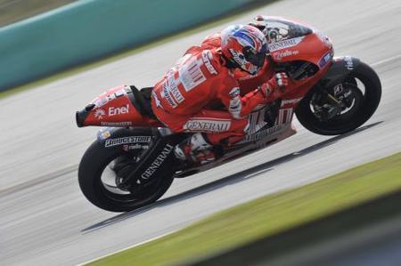 Casey en plena faena