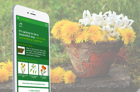 El móvil, los sensores y nuestras plantas: bienvenidos a la jardinería inteligente