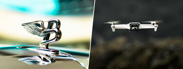 Bentley no confía en las balizas luminosas de emergencia. Su última patente es un dron con su emblema que volará sobre el coche