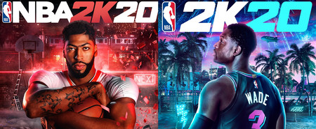 Anthony Davis y Dwayne Wade serán los jugadores que aparecerán en las ediciones de NBA 2K20