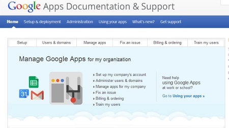 Google Apps facilita el trabajo de los administradores centralizando la información