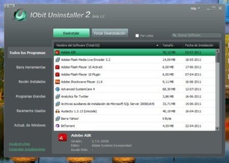 Desinstalador Advanced SystemCare