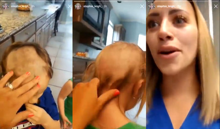 ¿Qué harías si encuentras que tu hijo se ha rapado su cabeza y la de sus hermanos? Así ha reaccionado una madre al descubrirlos