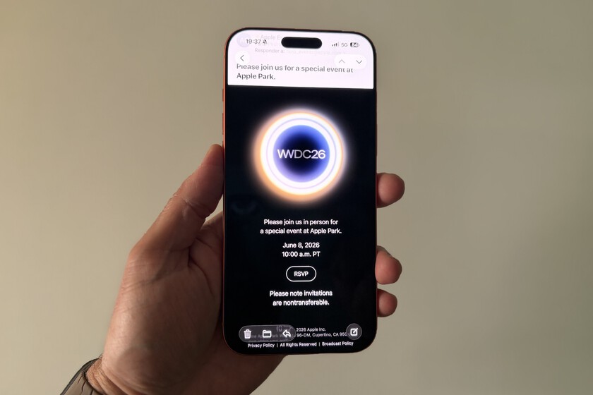 Apple envía las invitaciones a prensa de la WWDC26: empieza la cuenta atrás para conocer a la nueva Siri y los avances en IA
