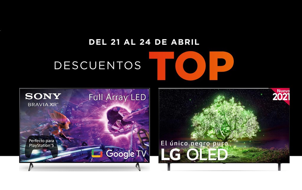Descuentos TOP de hasta el 50% en El Corte Inglés: los cinco televisores más interesantes que puedes comprar