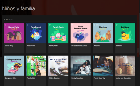 Spotify sigue innovando y lanza listas de reproducción para niños y familia