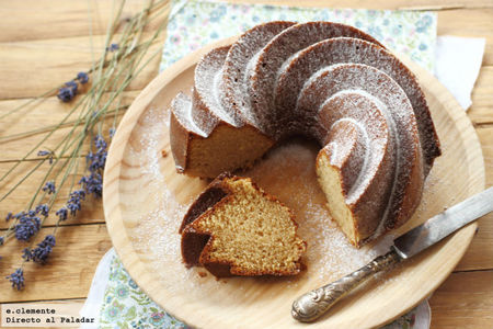 Bizcocho de dulce de leche. Receta