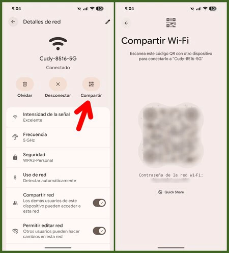 Qr Android Compartir Wifi