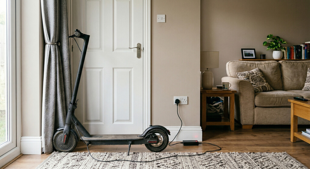 Tu patinete no es un móvil: cómo cargarlo en casa de forma 100% segura