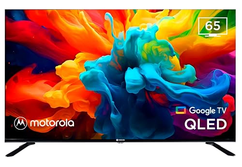 Motorola Television TV 65" Pulgadas QLED 4K | Google TV